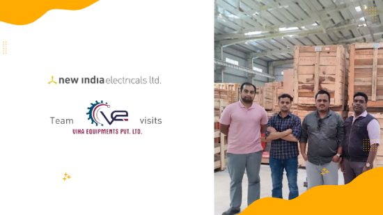 Team VIHA Equipments Pvt Ltd Visits New India Electricals Ltd